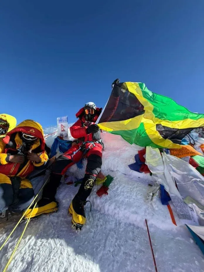 Jamaican-born climber reaches summit of Mount Everest for second time
