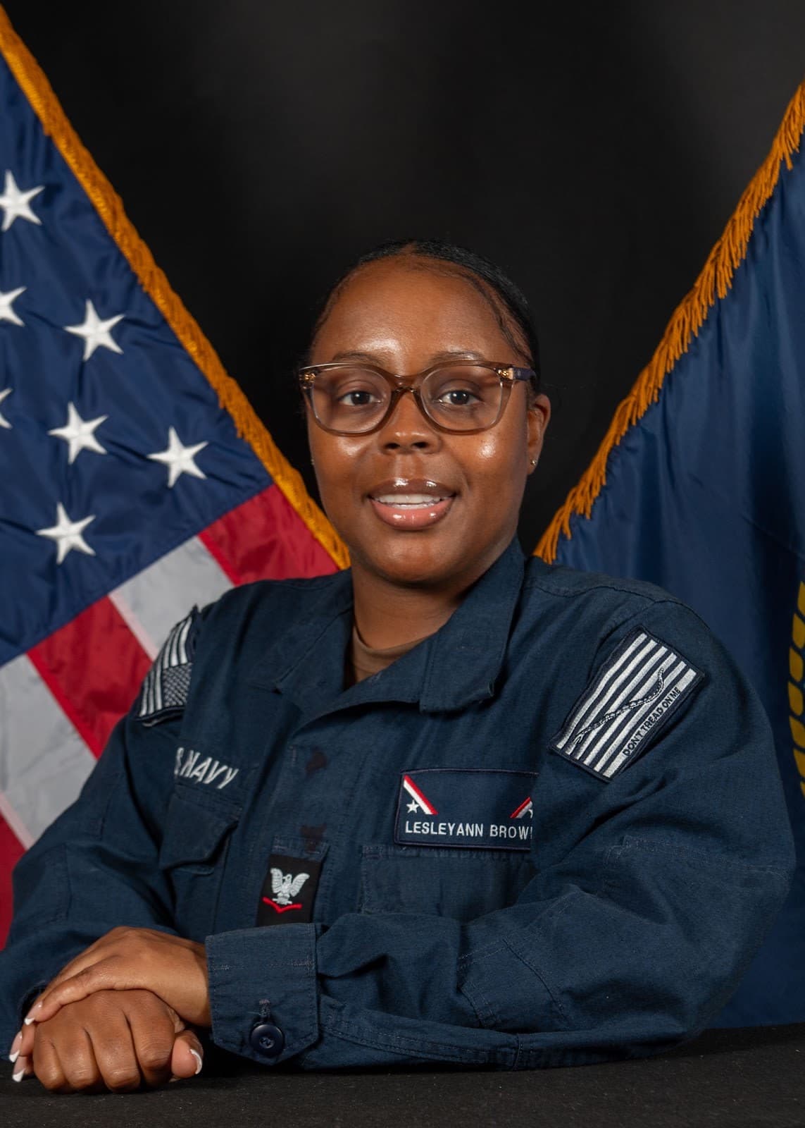 Jamaican Lesley Ann Brown promoted to petty officer in US Navy after one year