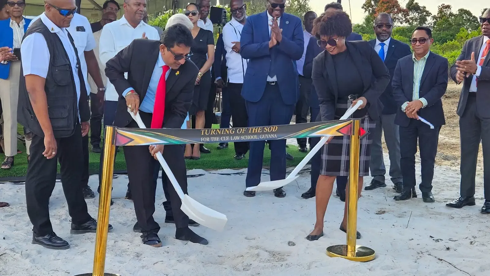 Guyana breaks ground for regional law school after decades of talks