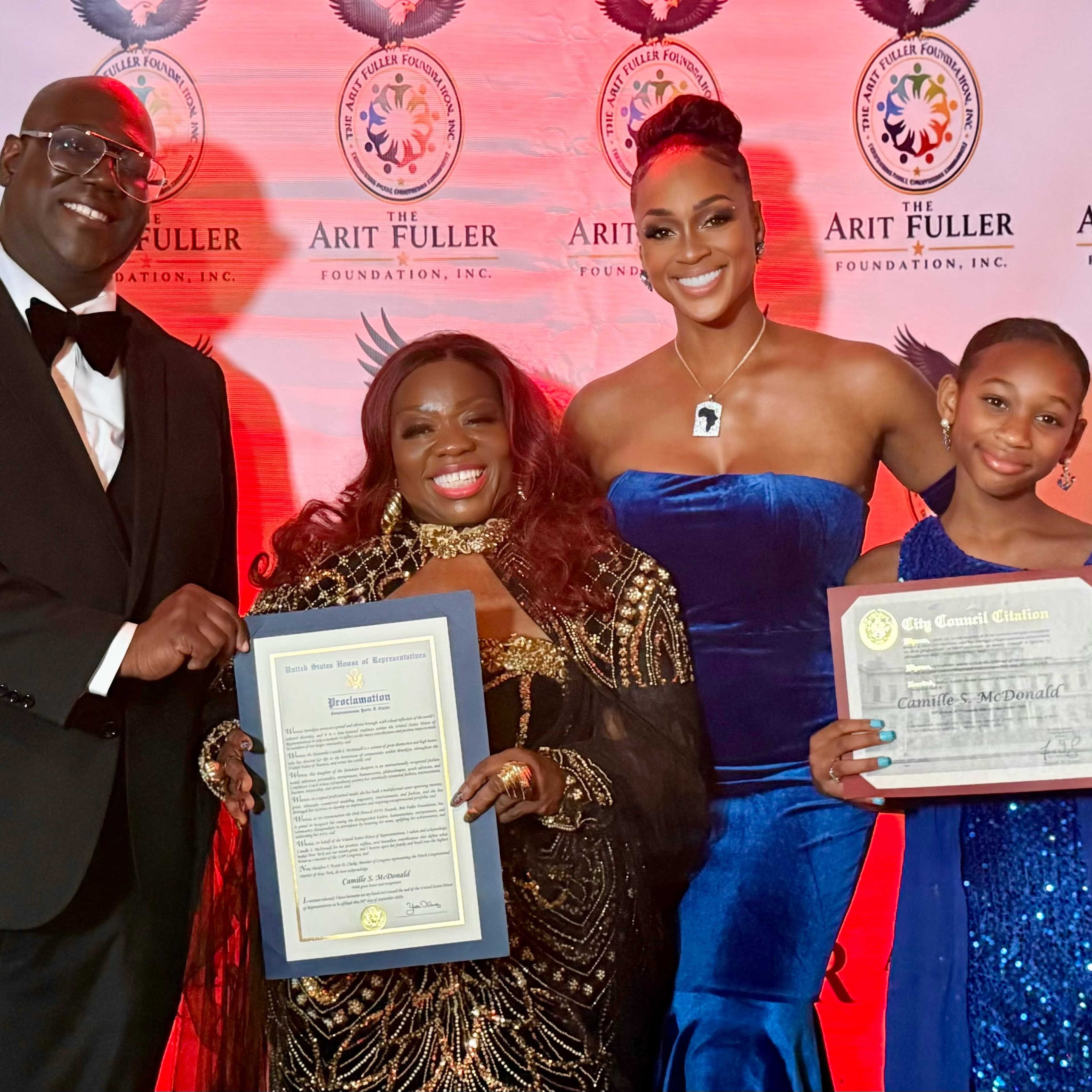 Jamaican-American model Camille McDonald honored by New York lawmakers