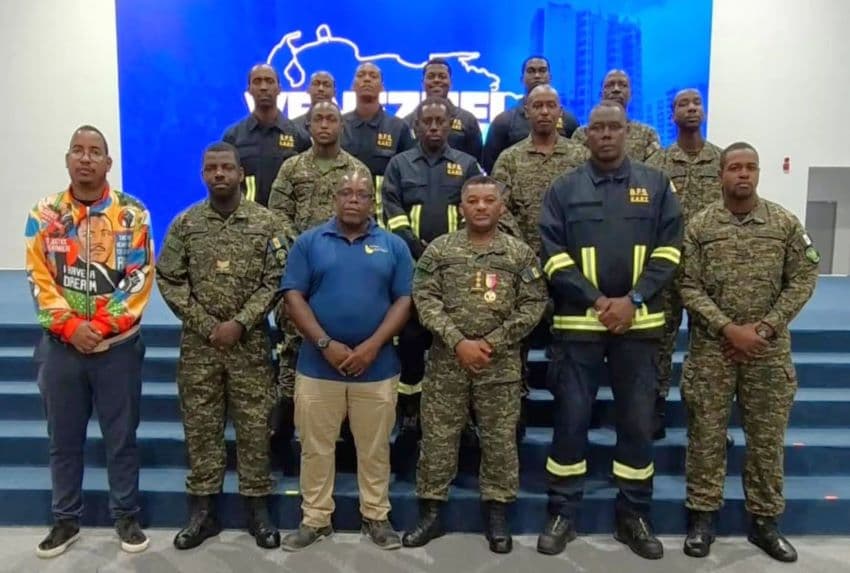 Barbados search and rescue honored for Venezuela earthquake response