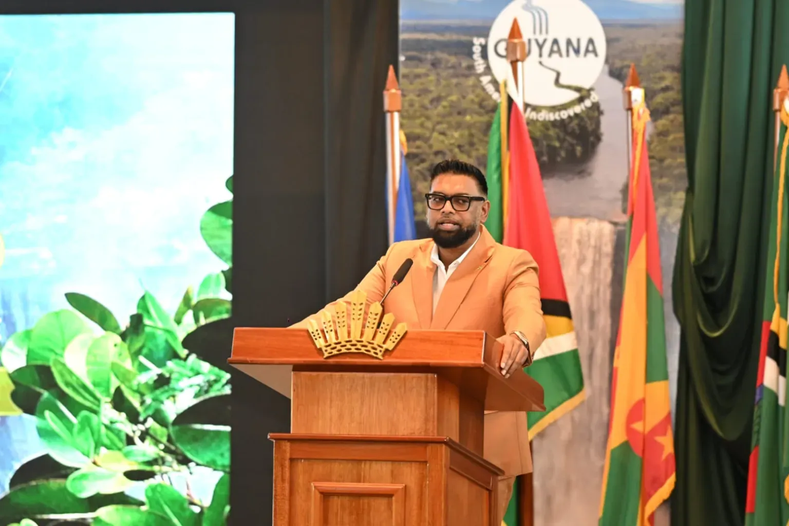 Guyana president calls for faster digital visa processing across Caribbean