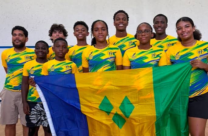 St. Vincent and the Grenadines makes history with first Caribbean Junior Squash team title