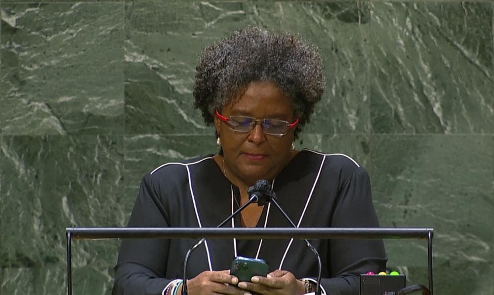 Mottley says Barbados, Caribbean responsibilities influenced UN secretary-general decision