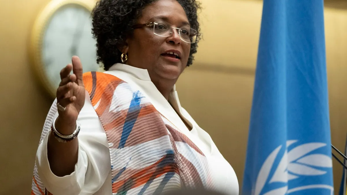 Barbados PM rejects ‘asinine’ claim that Caribbean owes Britain
