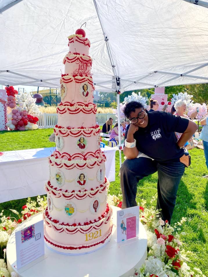 Jamaica-born chef Dr. Altreisha Foster-Bentho creates cake for Betty Crocker’s 104th birthday