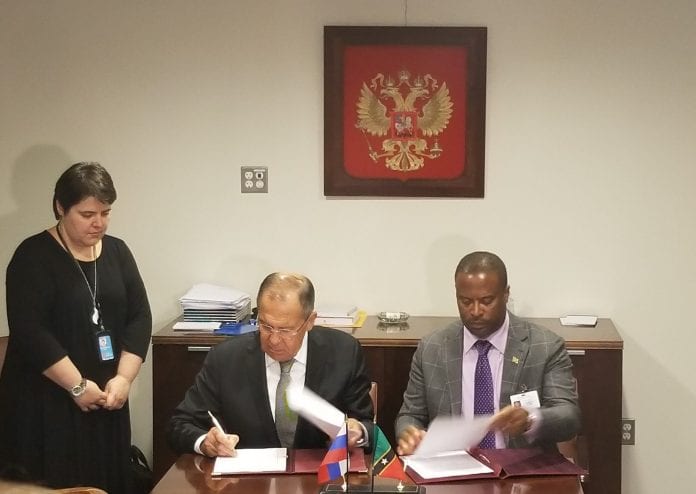 St Kitts Nevis Russia Agreement Signing - Caribbean National Weekly News