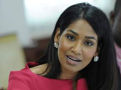 Jamaican politicians Lisa Hanna want Britain to recognize its harsh past