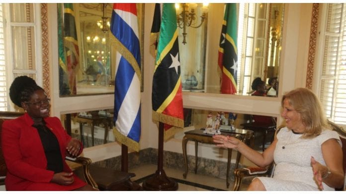 St. Kitts and Nevis Ambassador to Cuba presents credentials