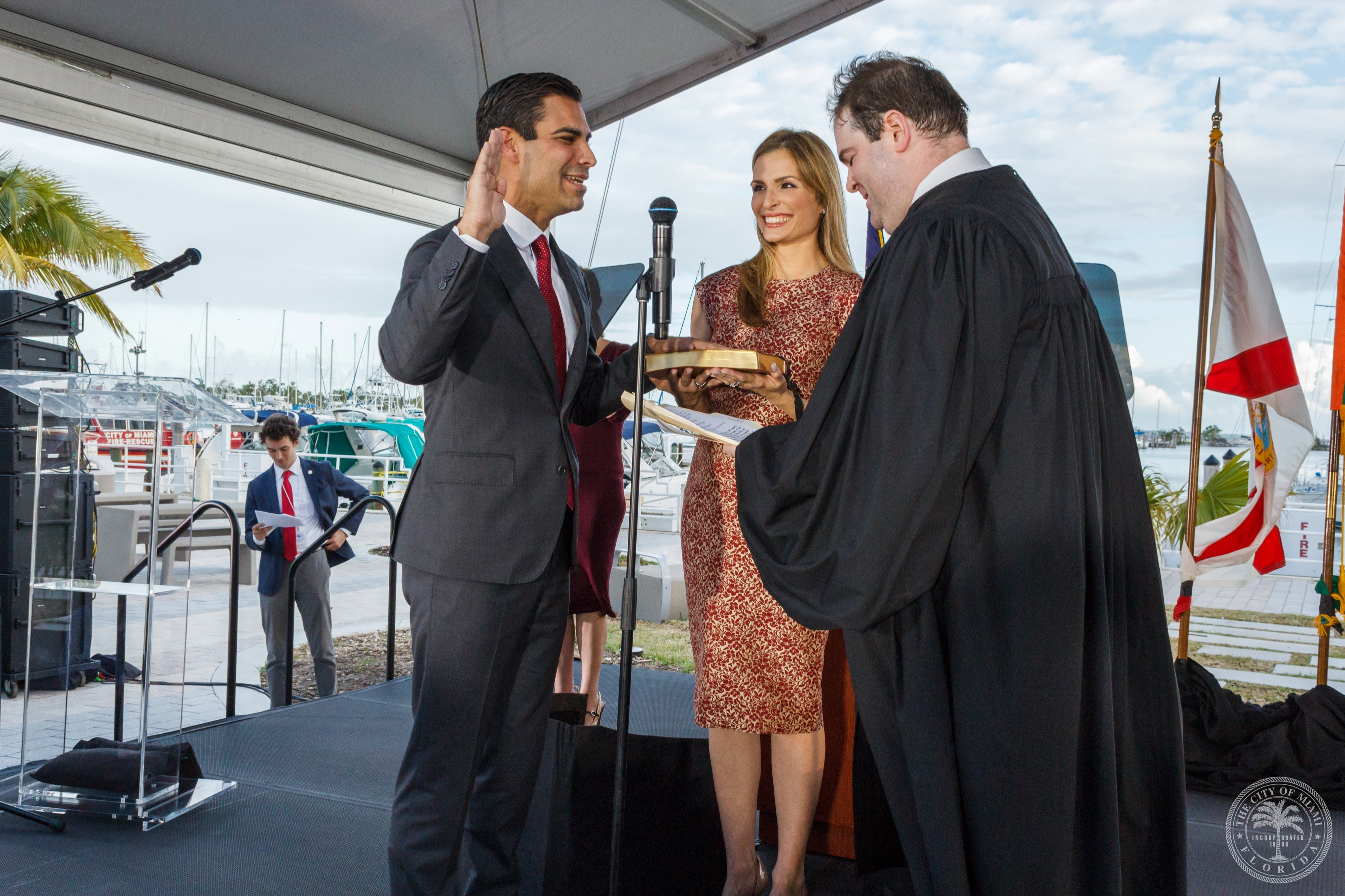 Francis Suarez Sworn In As New Miami Mayor Caribbean News