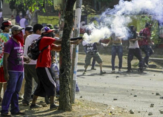 CONCACAF Nicaragua violence