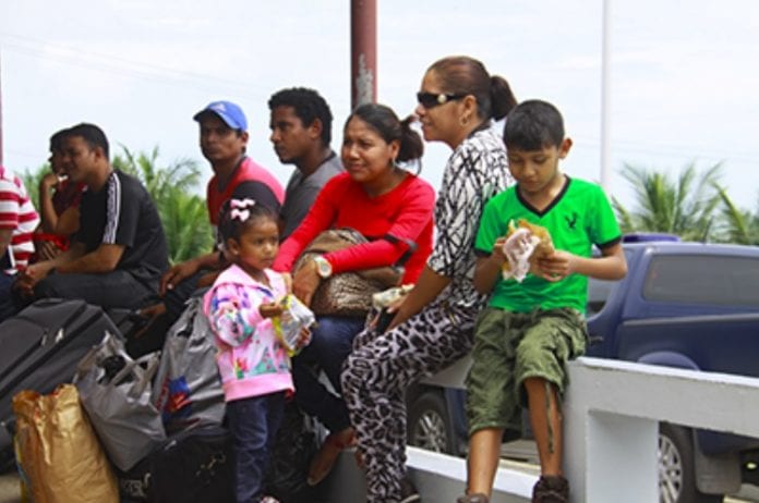 Venezuelans refugees in Trinidad