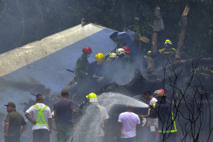 Cuban plane crash