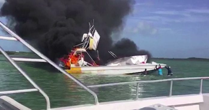 tour boat explosion