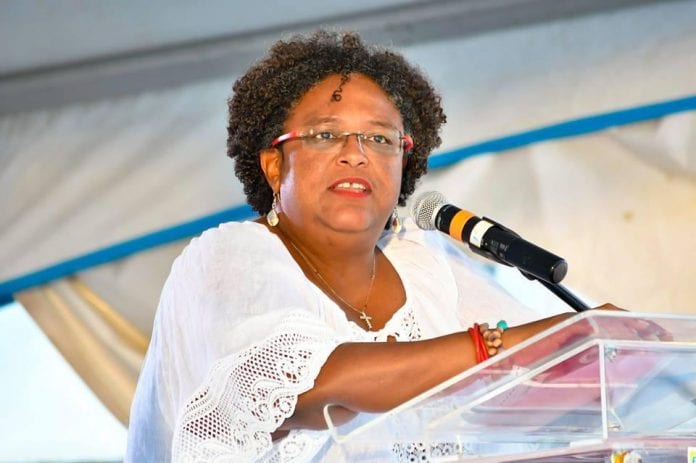 Barbados PM Mia Mottley seeks to re-assure business community