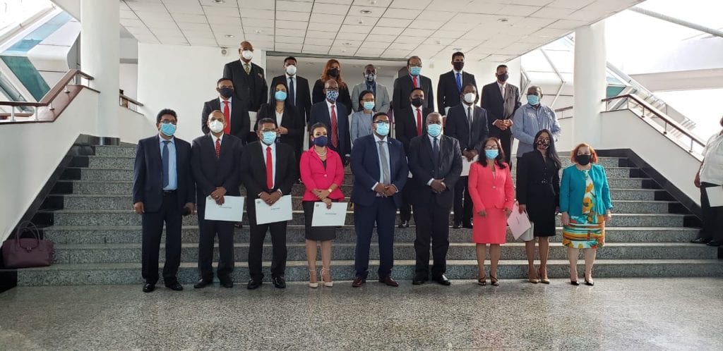 Guyana's New President, Dr. Ifraan Ali Swears In New Cabinet Ministers ...