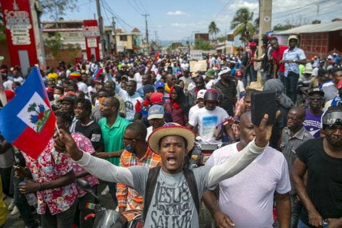 haiti protest 1