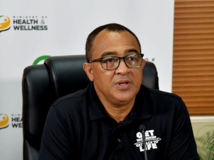 Jamaica’s Health and Wellness Minister Dr. Christopher Tufton