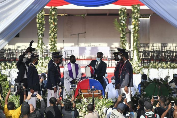 haiti moise funeral 2