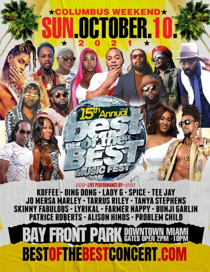 Best of The Best Shares Complete Artist Line Up - CNW Network