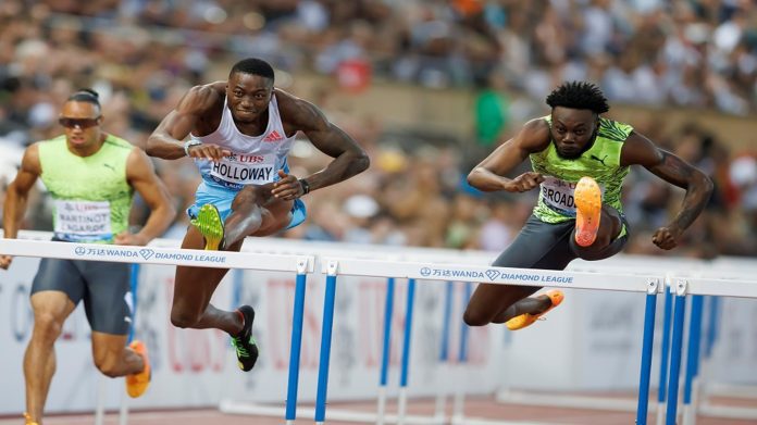 Jamaica's Rasheed Broadbell Wins 110 Hurdles In Lausanne Diamond League ...