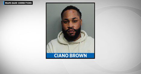 Ciano Brown a Broward man caught on camera placing a phone under a woman’s dress has been arrested-