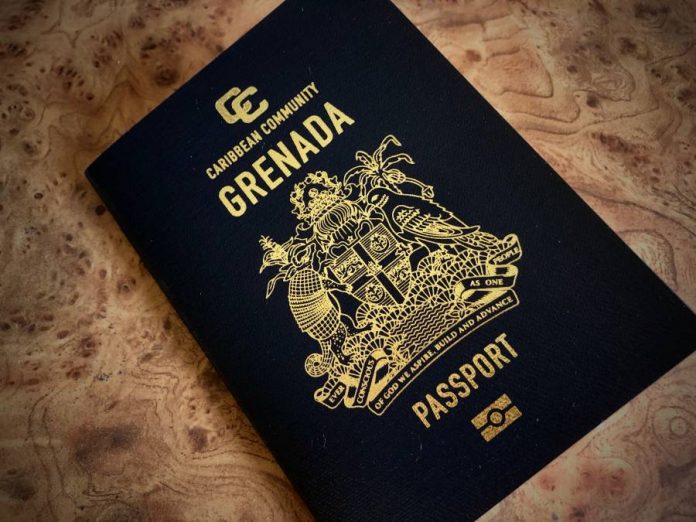 Grenada passport