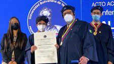 Dr. Ralph Gonsalves conferred with honorary doctorate from Venezuelan university