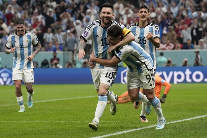 Messi, Argentina beat Croatia 3-0 to reach World Cup final