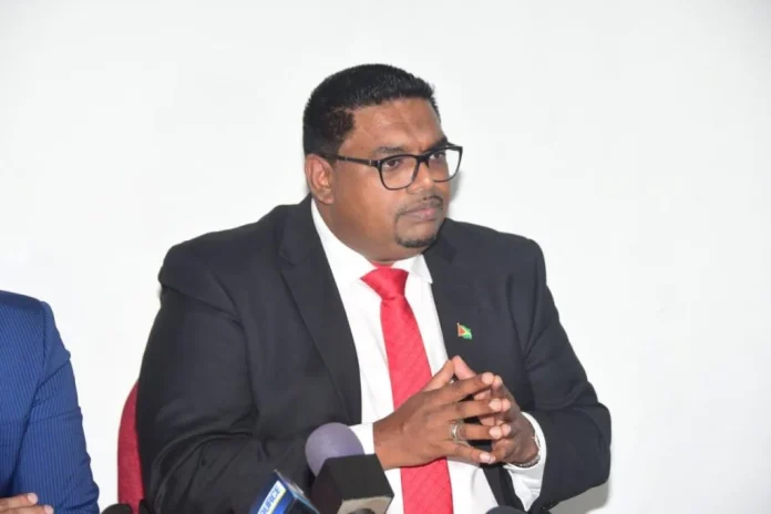 President Irfaan Ali.