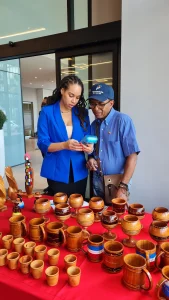 Artisans empowered by WiPay during Dominican Week JA