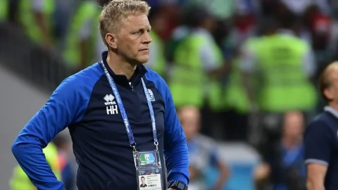 Head coach Heimir Hallgrimsson.