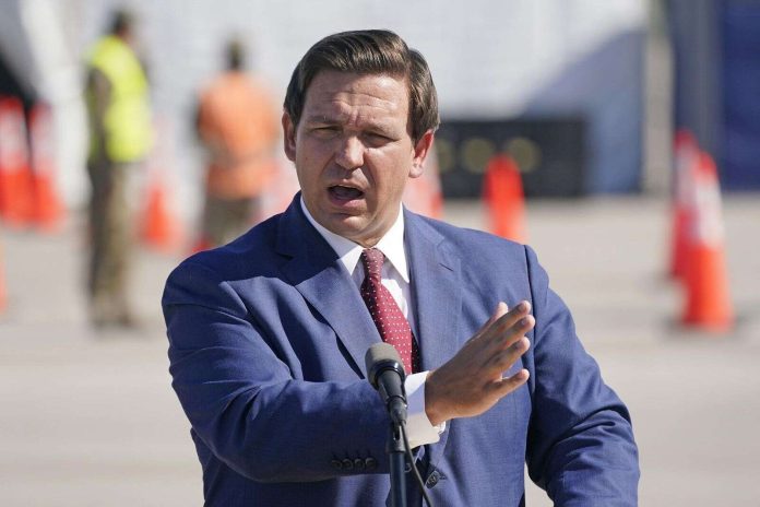 Gov. Ron DeSantis.