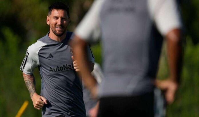 Lionel Messi Inter Miami training