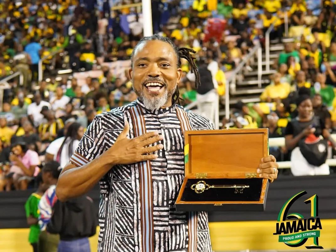 Machel Montano takes Grand Gala stage after receiving Jamaica's key to ...