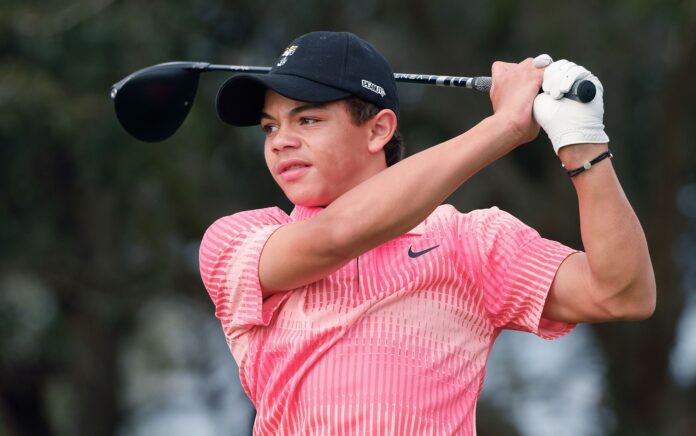 Tiger's son, Charlie Woods, dominates high school golf tourney, sets ...