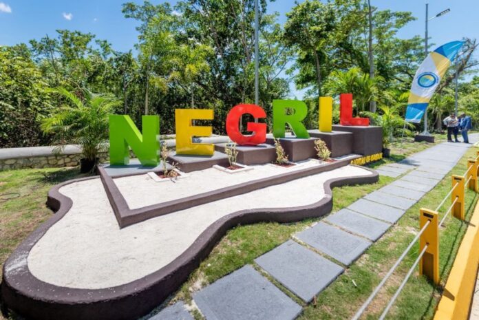 Negril sign