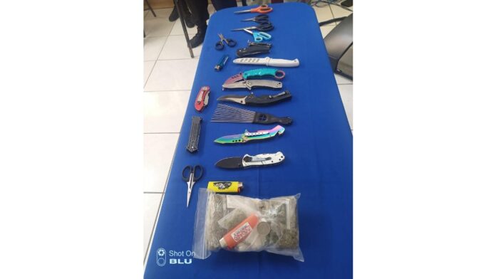 Contraband seized in SKN