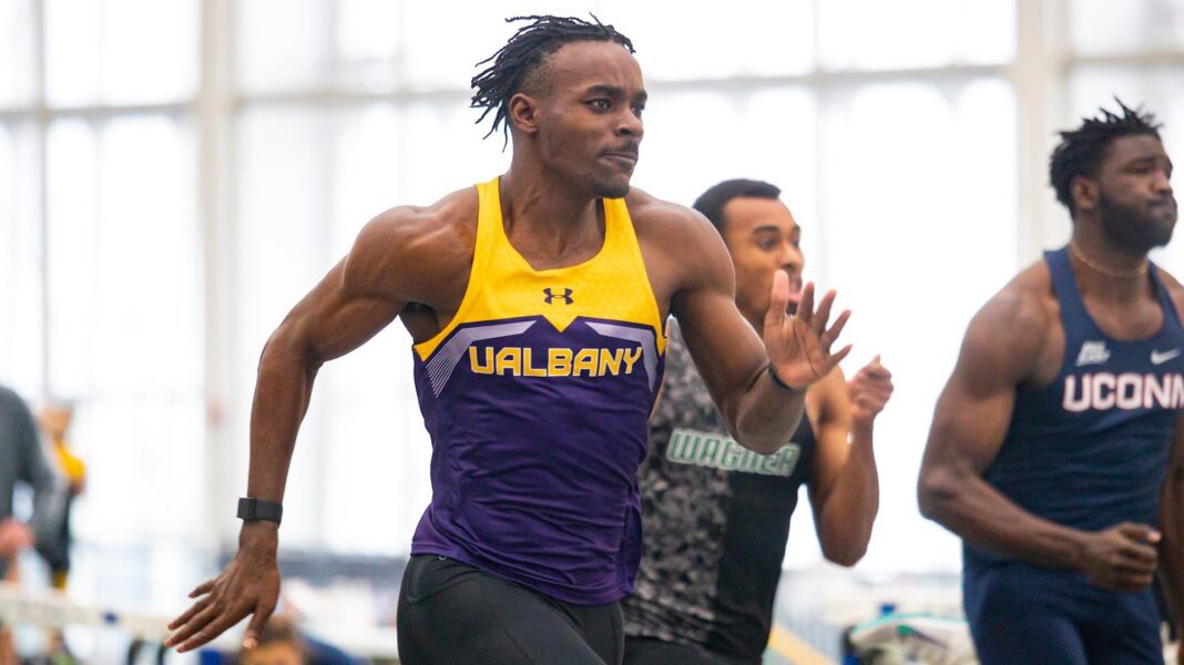 University of Albany claims men’s and women’s titles led by Jamaican ...