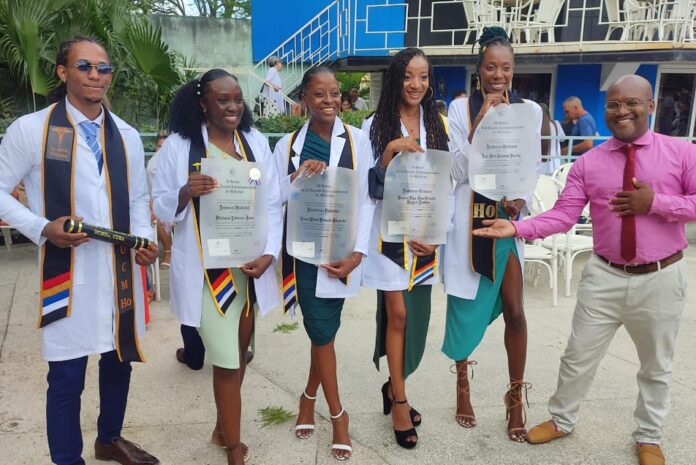 Students from Antigua and Barbuda.