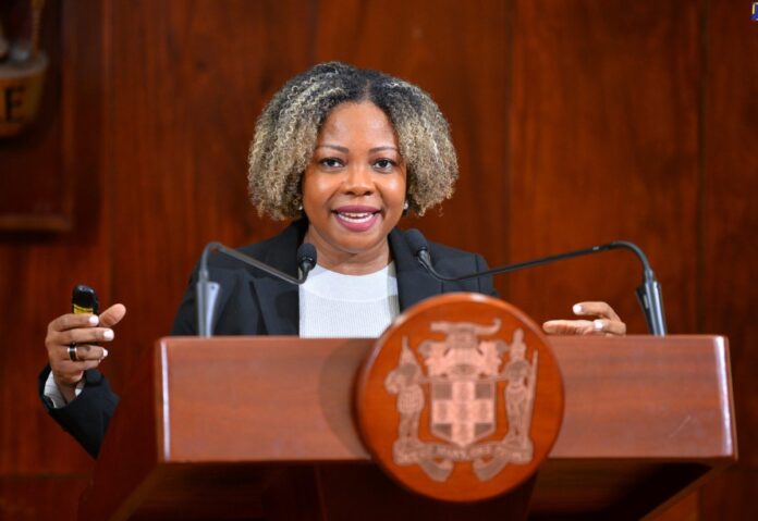 Minister without Portfolio with direct oversight for Skills and Digital Transformation, Senator, Dr. the Hon. Dana Morris Dixon.