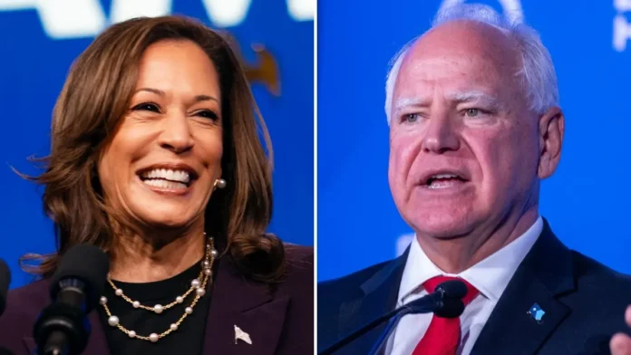 Kamala Harris Tim Walz