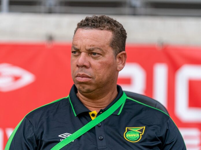 Reggae Girlz head coach Hubert Busby