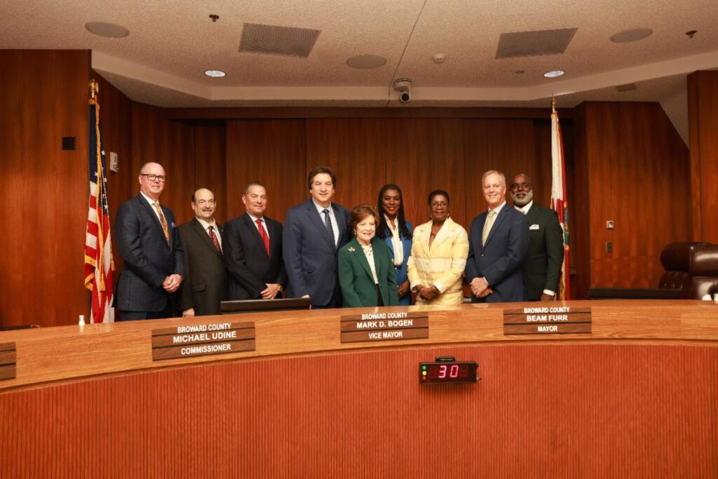 The new Broward County Commission.