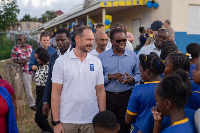 Crown Prince Haakon in Jamaica