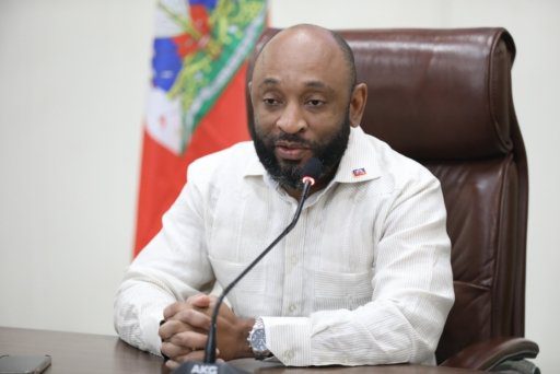 Haiti’s health minister, Duckenson Lorthe,