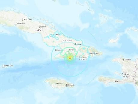 Jamaica and Cuba rattled by offshore earthquake