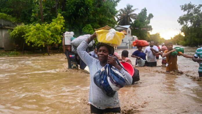 Thousands displaced, 13 confirmed dead in torrential rains in Haiti