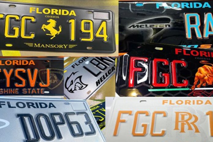 South Florida authorities to crackdown on illegal customization of License plates