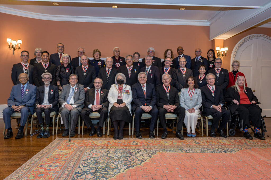 A few of the appointees of the Order of Canada in December 2024.